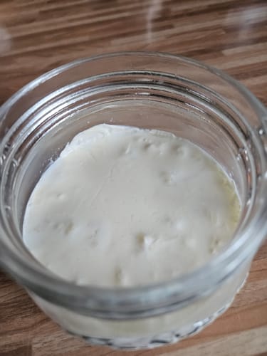 Customer photo review of BIO Milchkefir Starterkultur – 100% lebende Kefirknollen für unendliche Milchkefir-Herstellung