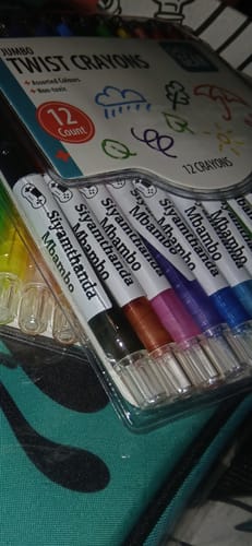 Customer photo review of Flat-Surface Labels