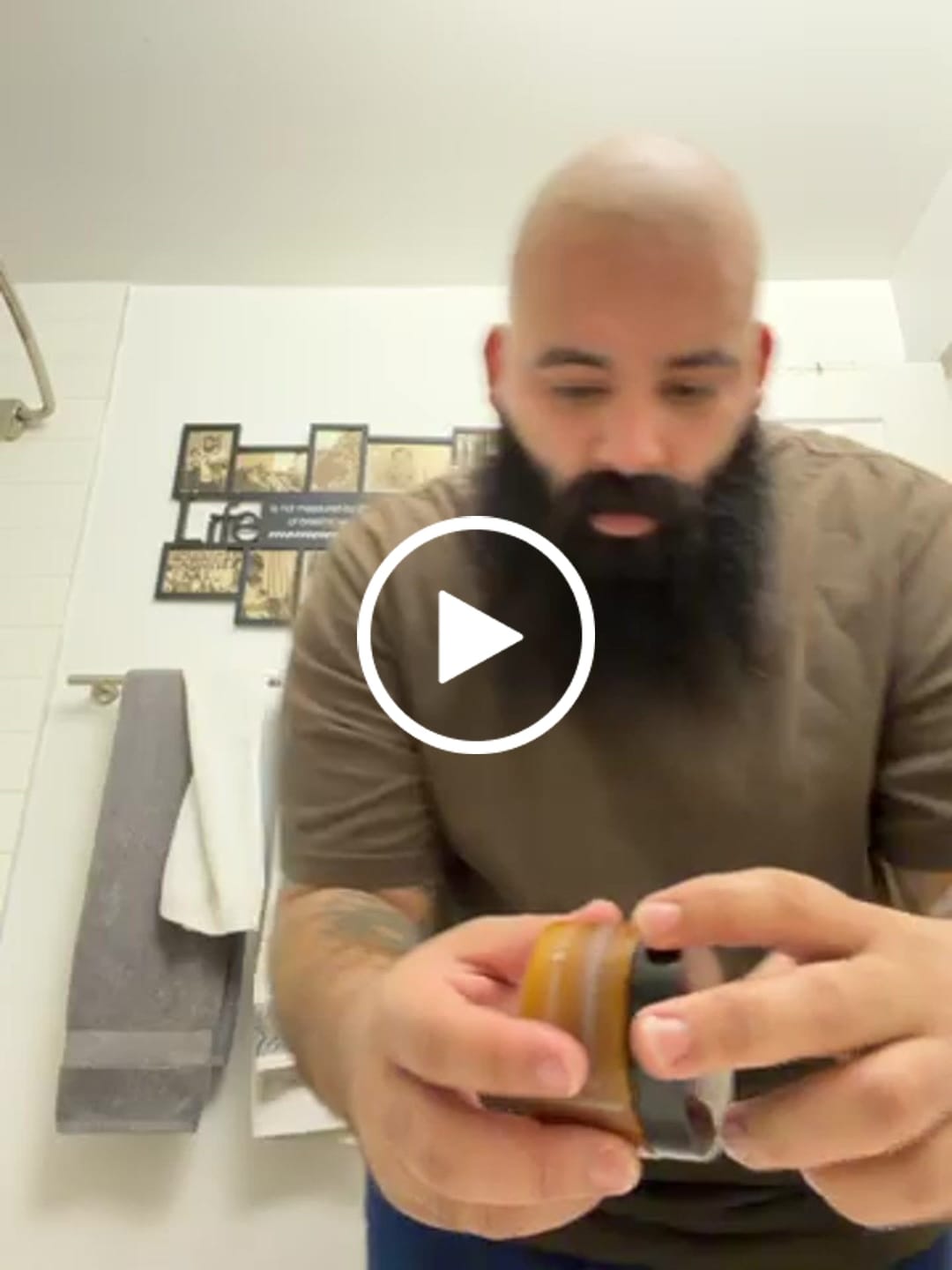 Customer video review of Pheromone Body Butter For Men