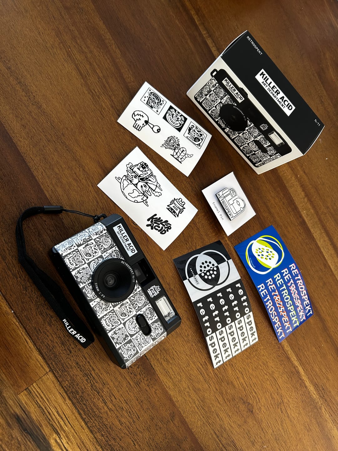 Customer photo review of Killer Acid “Art Department” 35mm Film Camera