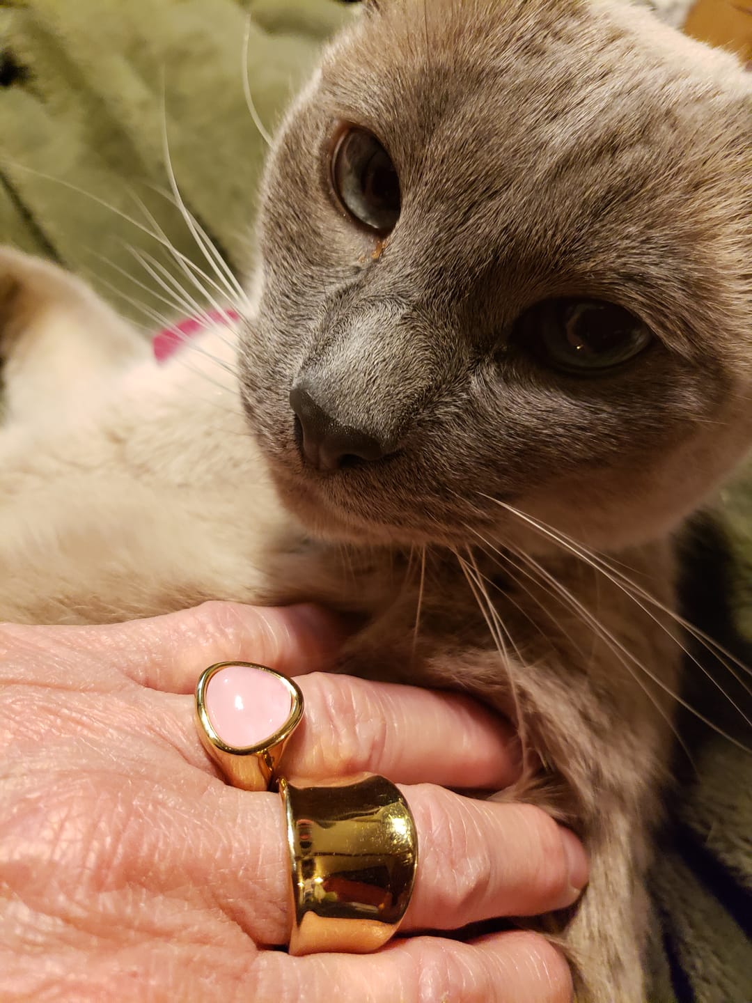 Customer photo review of Alaula Gemstone Bold Ring