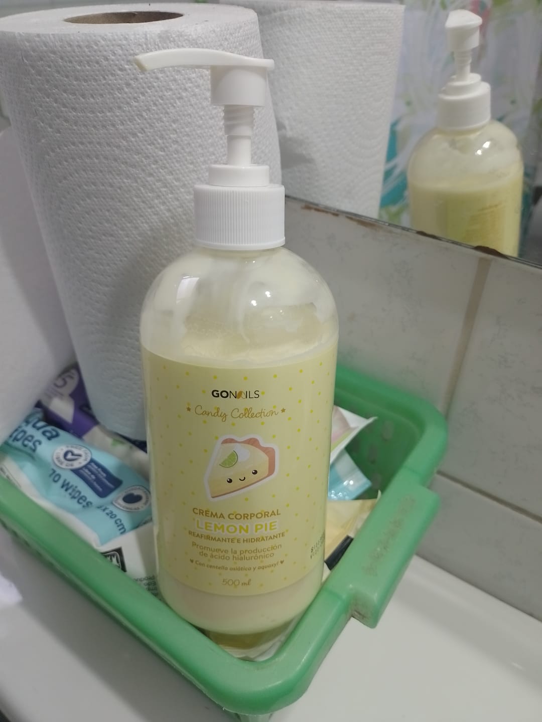 Customer photo review of Crema de Cuerpo Reafirmante e Hidratante Pie de Limón 500 ml