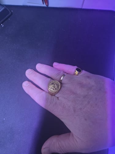 Customer photo review of Bague Le Napoléon : Le Sceau du Succès