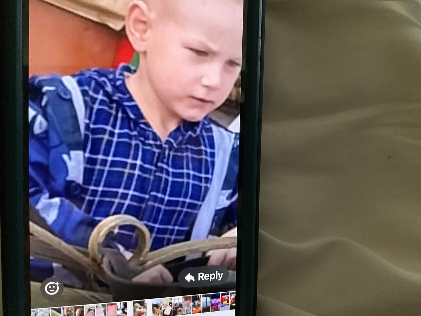 Customer photo review of Camouflage 100% Cotton Drill Fabric