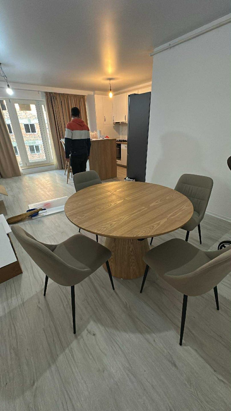 Customer photo review of Masa extensibila ANGEL II, stejar, 120/160x120x75 cm