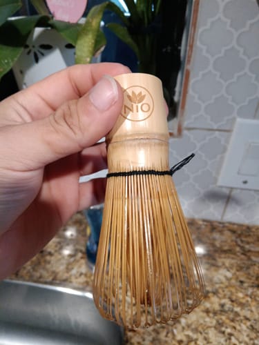 Customer photo review of Matcha Bamboo Whisk