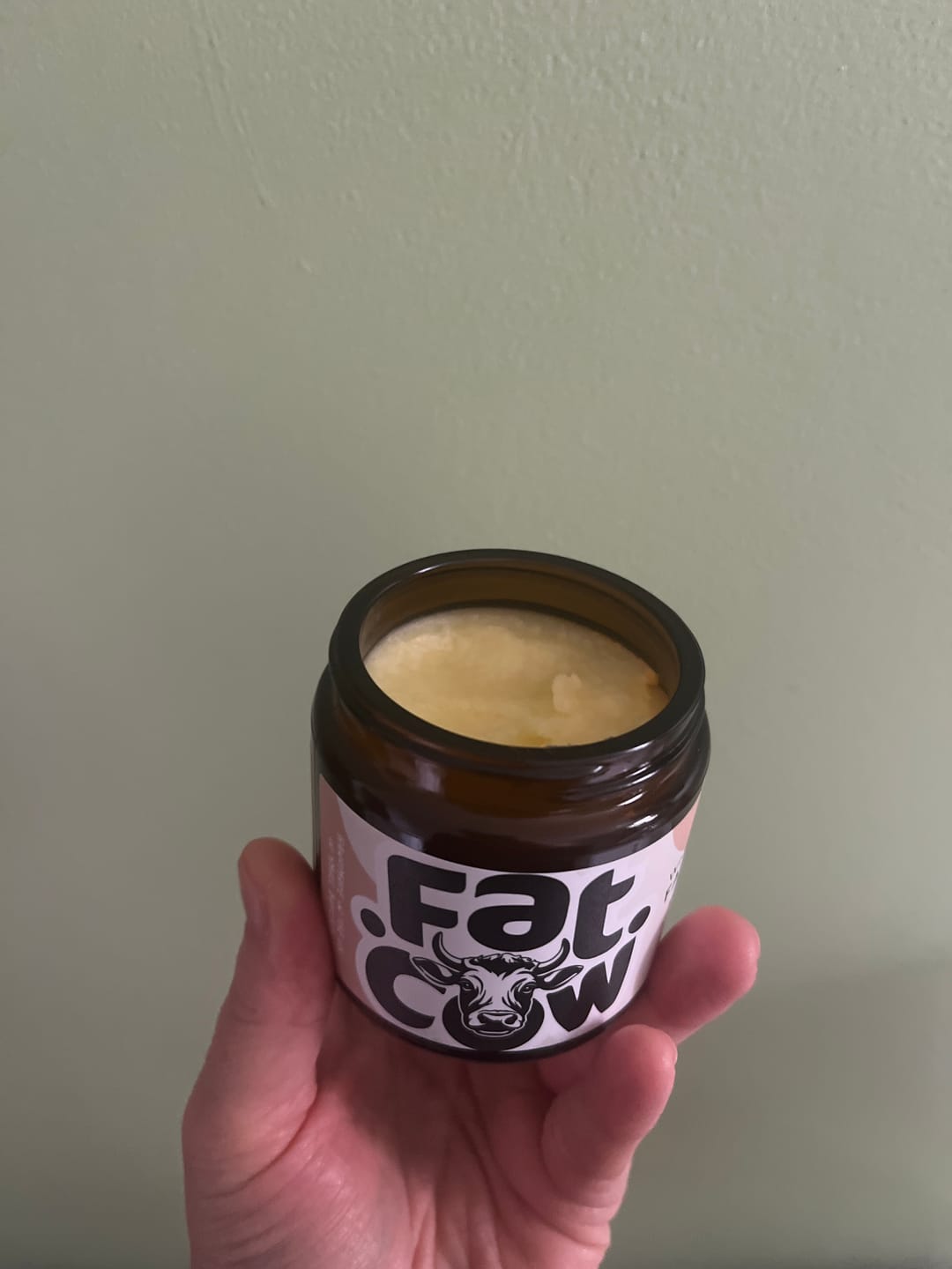 Customer photo review of Whipped Grass-Fed Tallow Face Cream | With Sweet Almond Oil
