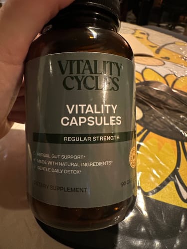 Customer photo review of Regular Strength Vitality Capsules- The Original Cleansing Protocol