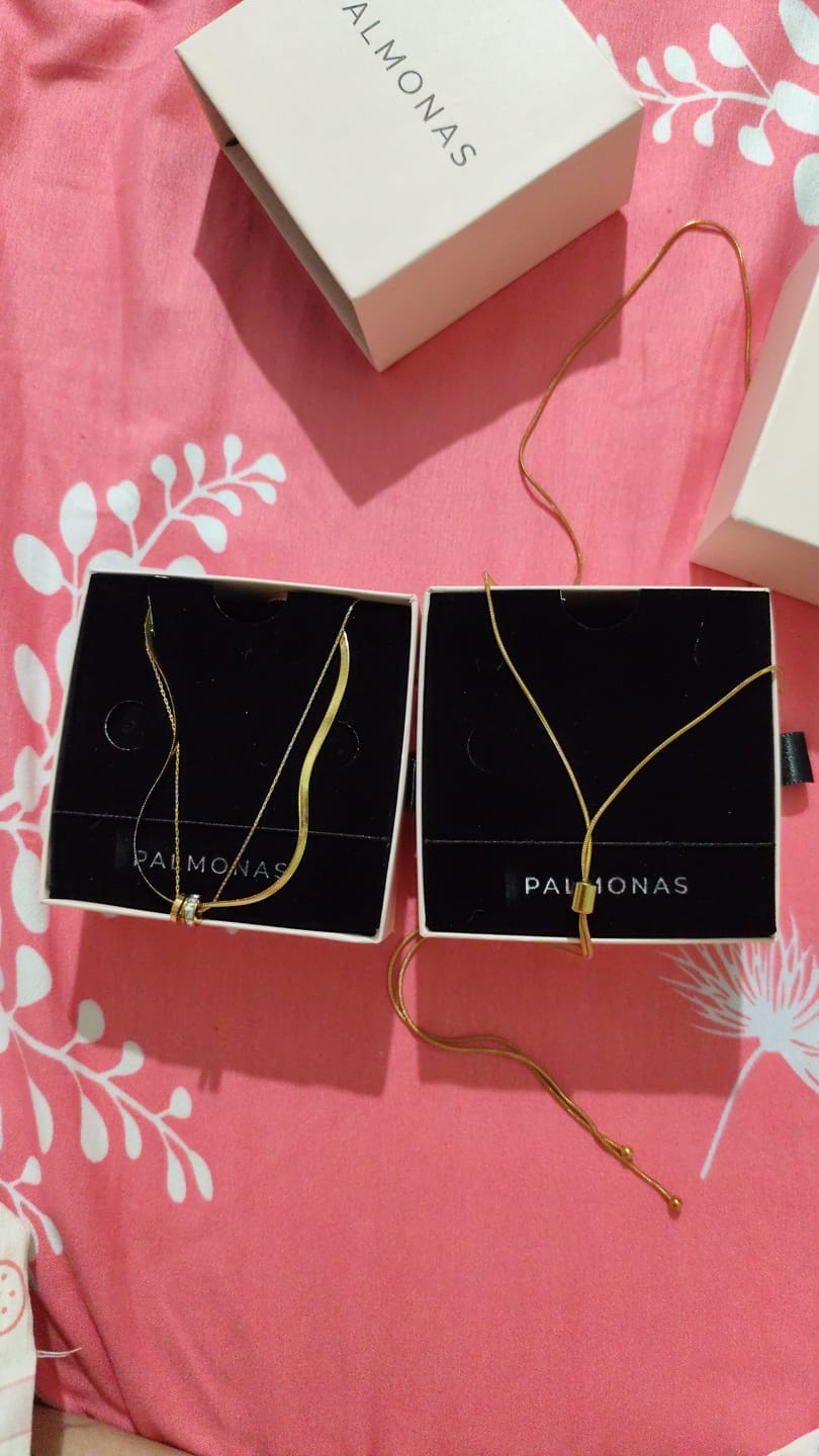 Customer photo review of Wrap Lariat Necklace