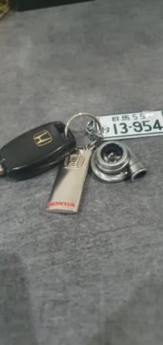 Customer photo review of Mini Turbo Keychains