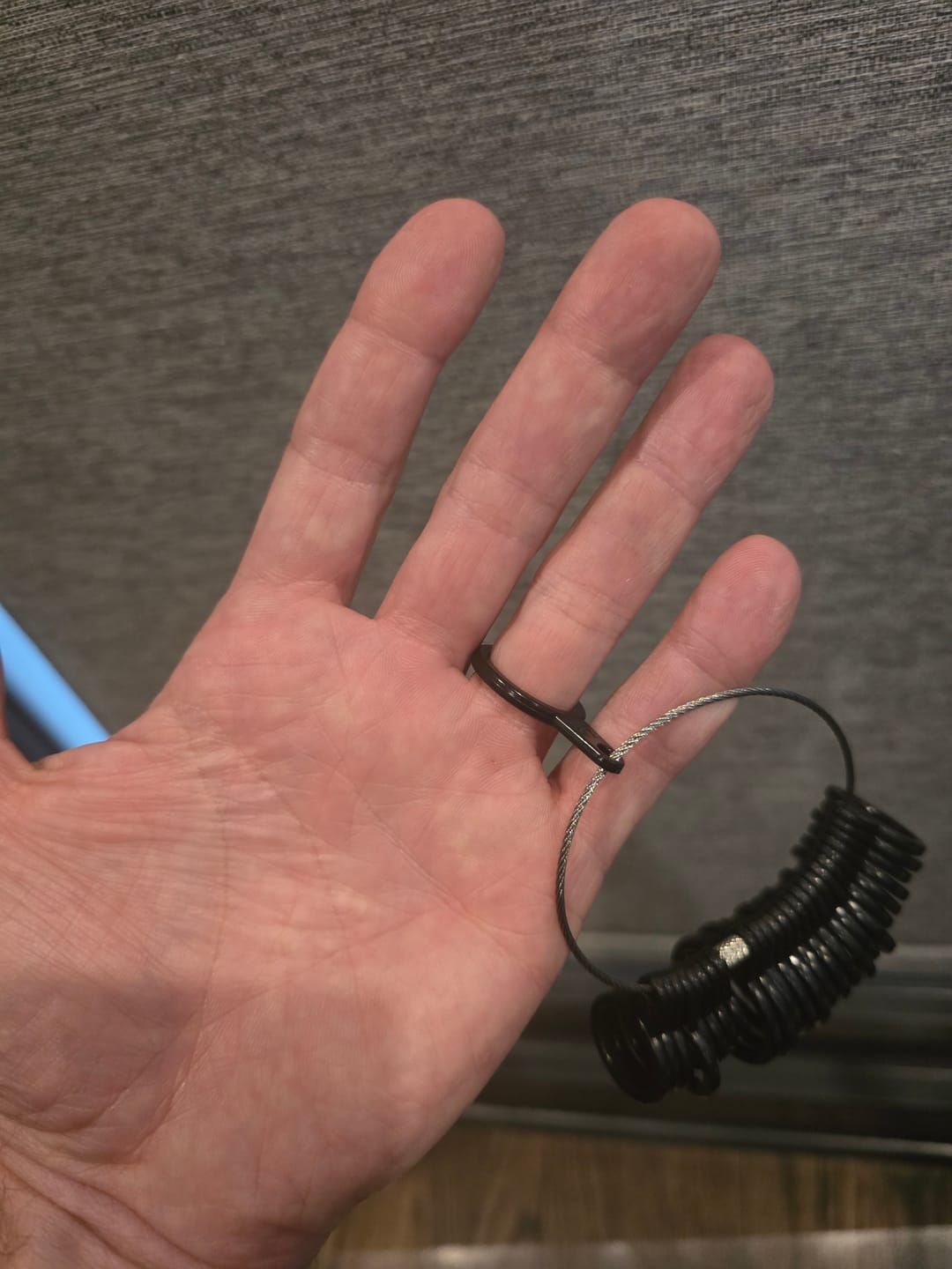 Customer photo review of Thorum Ring Sizer