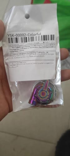 Customer photo review of Mini Turbo Keychains