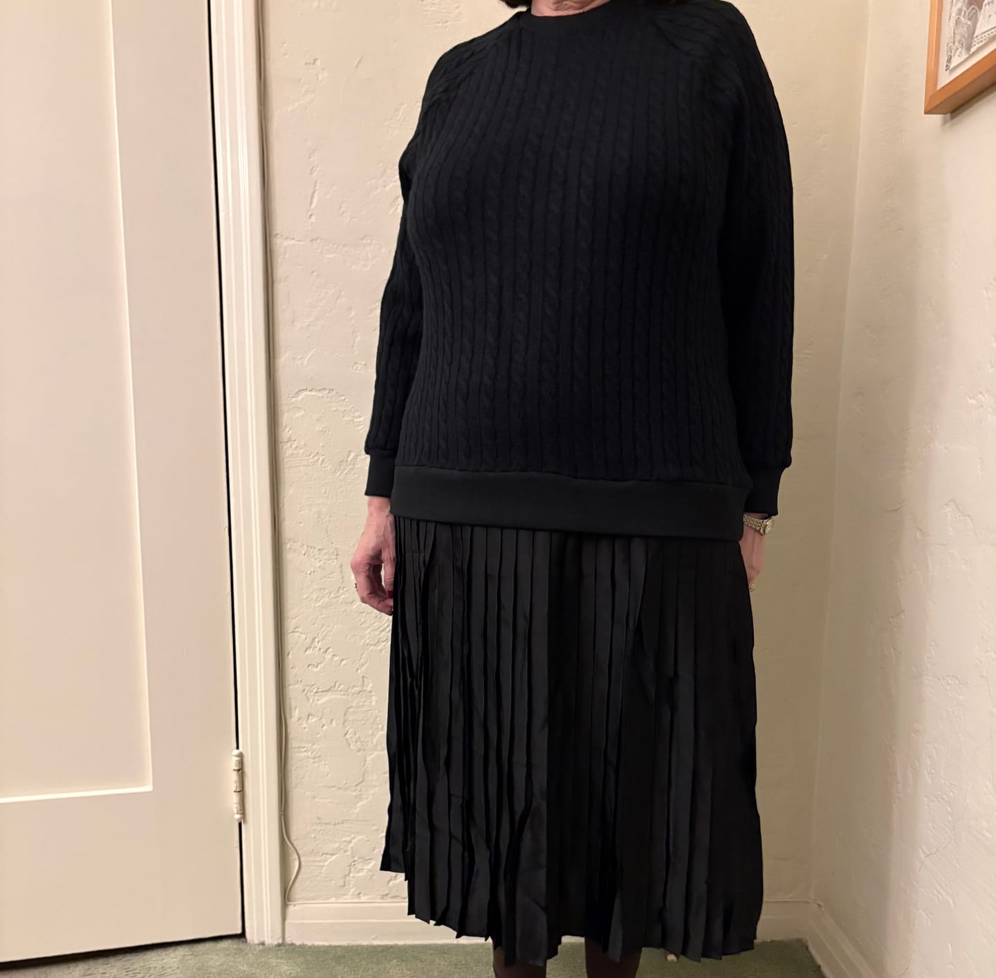 Customer photo review of CAMILLE DRESS (BLACK)