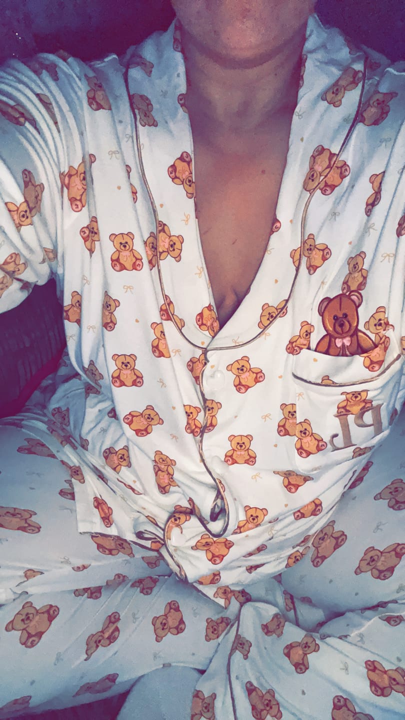 Customer photo review of Women's Teddy Bear Pyjamas