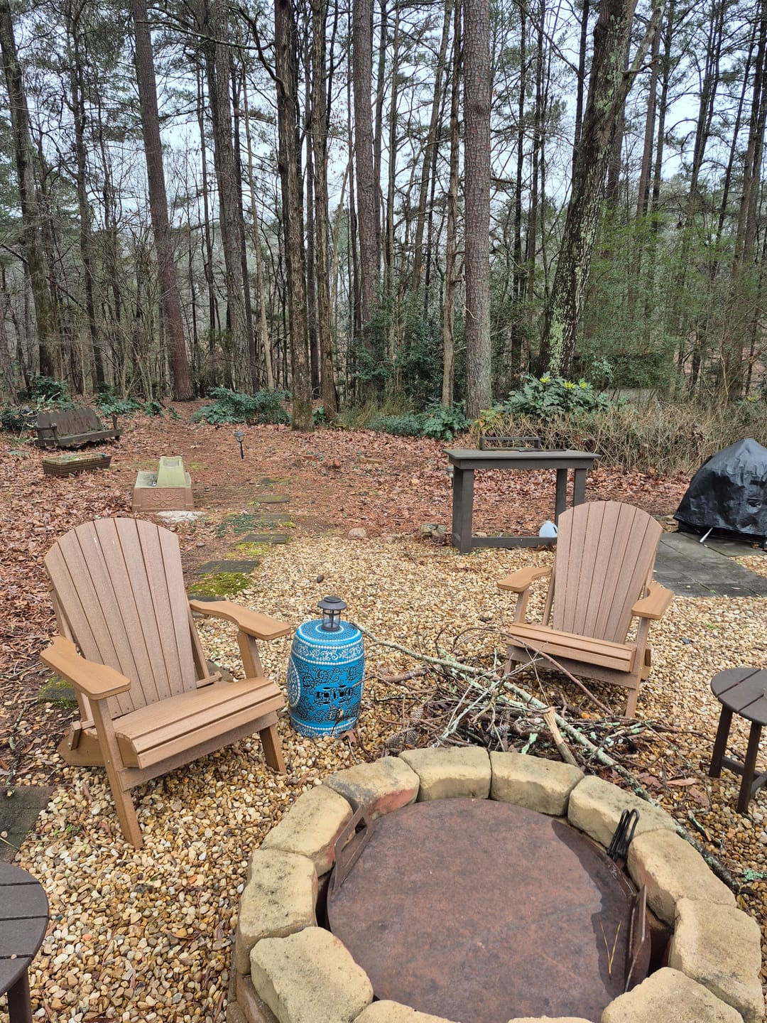 Customer photo review of Folding Adirondack Chair King Size