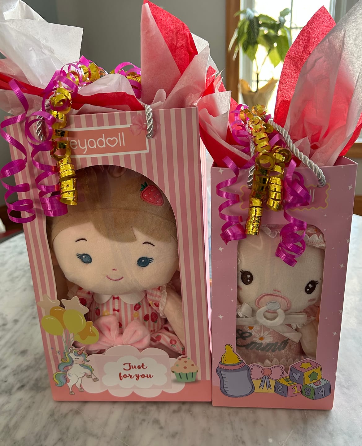 Customer photo review of Personalized Strawberry Girl