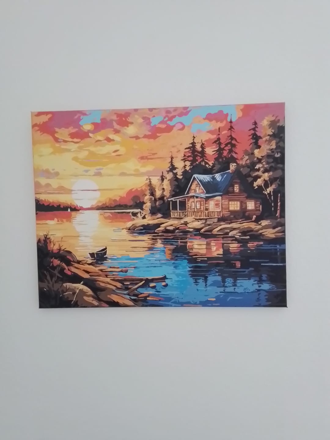 Customer photo review of Riverside Cabin