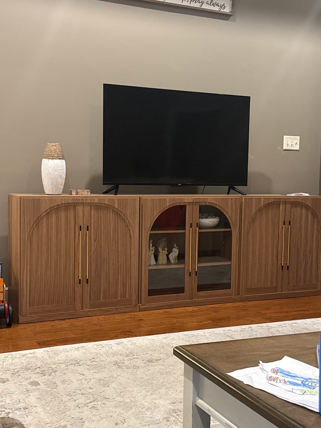 Customer photo review of Jagger Arched Glass Door Modular Sideboard
