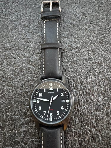 Customer photo review of Far-Far Klassisk Pilotklokke Helsort