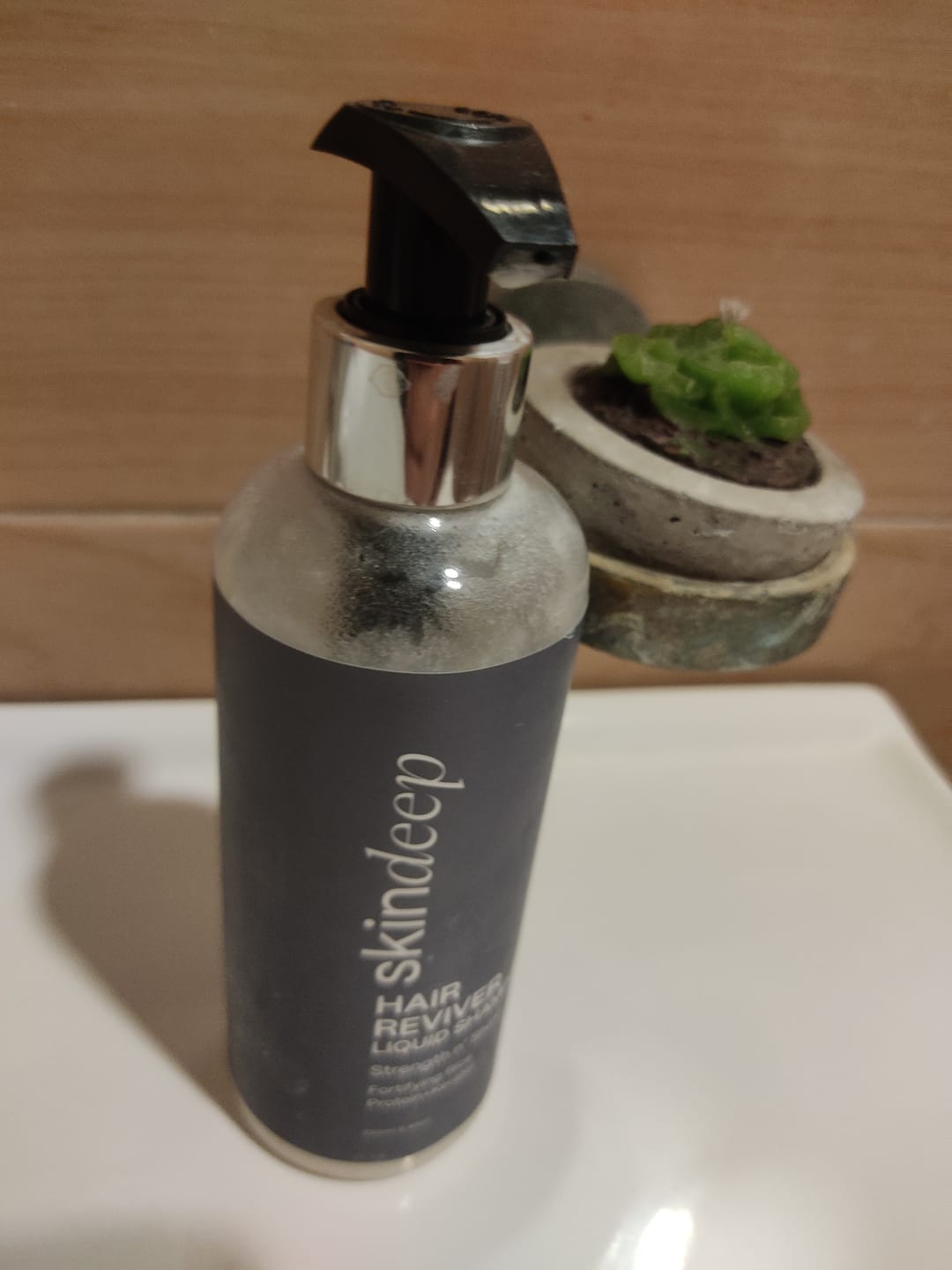 Customer photo review of HAIR REVIVER - Rice Protein Liquid Shampoo