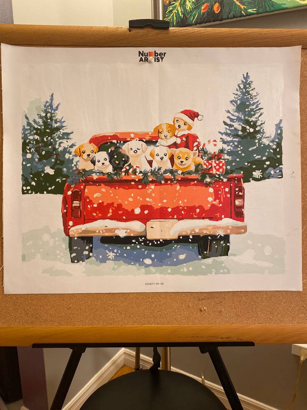 Customer photo review of Puppy Christmas Delivery