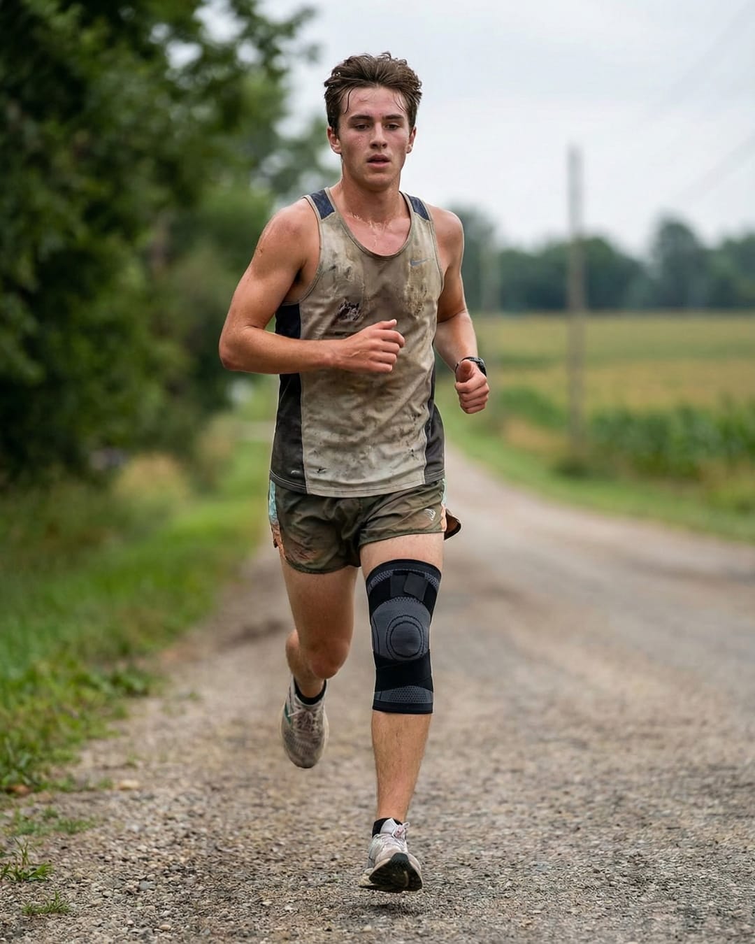 Customer photo review of Glovyzone Knee Brace