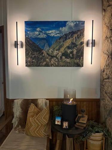 Customer photo review of LumaWall™ Wall sconces Set of 2
