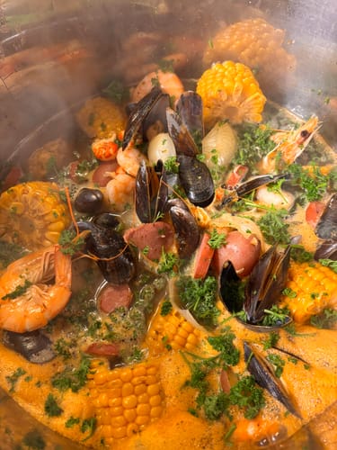 Fotorecensie van een klant over Seafood Boil Bomb