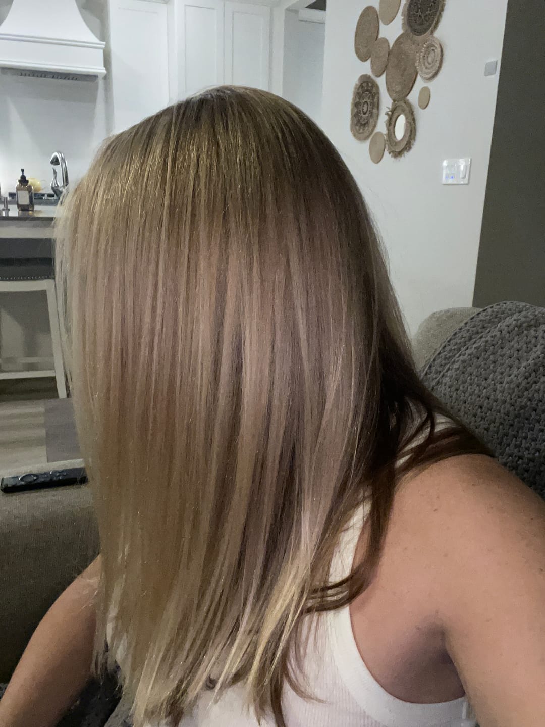 Customer photo review of Collagen Hair Mask