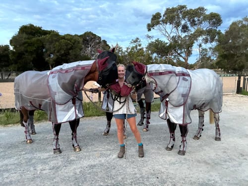 Customer photo review of LE Defender Anti-Insect Fly Rug