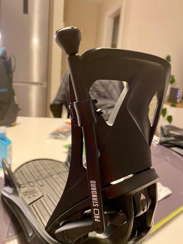 Customer photo review of Push Button Quick Release for Step On® Bindings