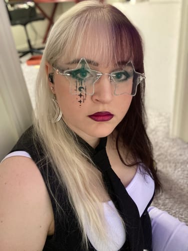 Customer photo review of Starr Eyeglasses