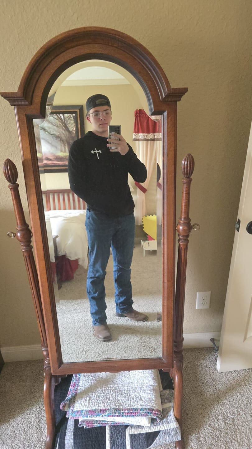 Customer photo review of Mystery Hoodie/Crewneck - Final Sale