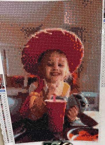 Customer photo review of Diamond Painting - Custom Photo