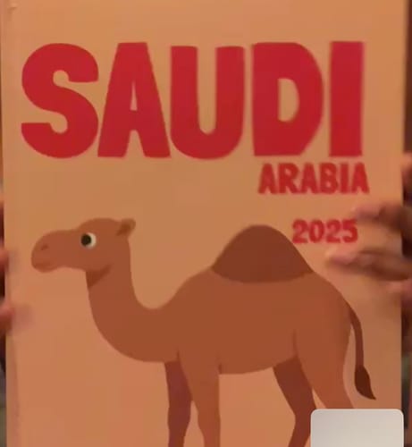 Customer photo review of Custom Travel Book