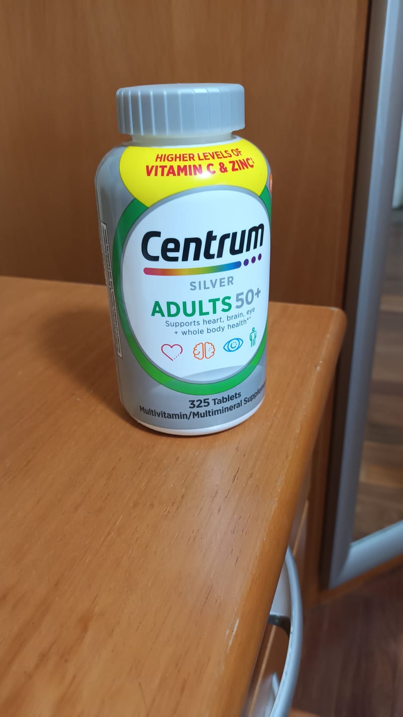 Customer photo review of Centrum Silver - Multivitamina para Adultos 50+ (325 Tablets)
