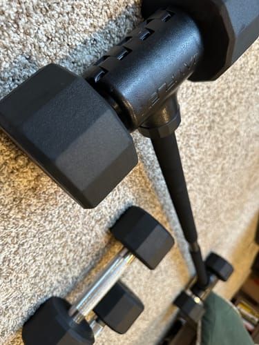 Customer photo review of Hyperbell Bundle: Bar, Kettlebell