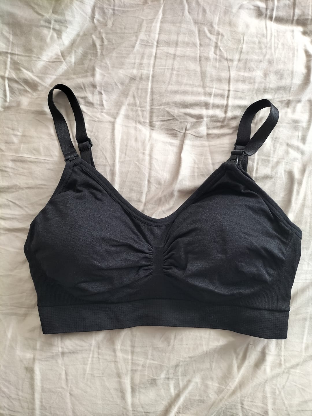 Customer photo review of Bamboo Maternity & Nursing Bra
