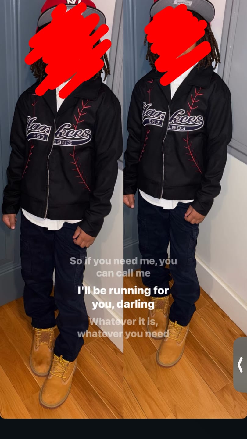 Customer photo review of Yankees Staple Jacket
