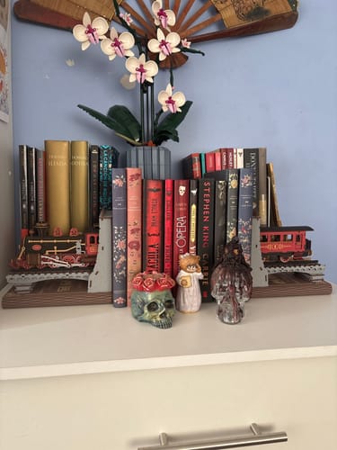 Customer photo review of Rolife Booknook & Wonderland - Separador de Libros Century Train