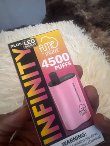Customer photo review of Fume Infinity Plus 4500 Puffs