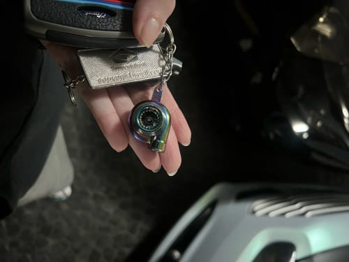 Customer photo review of Mini Turbo Keychains