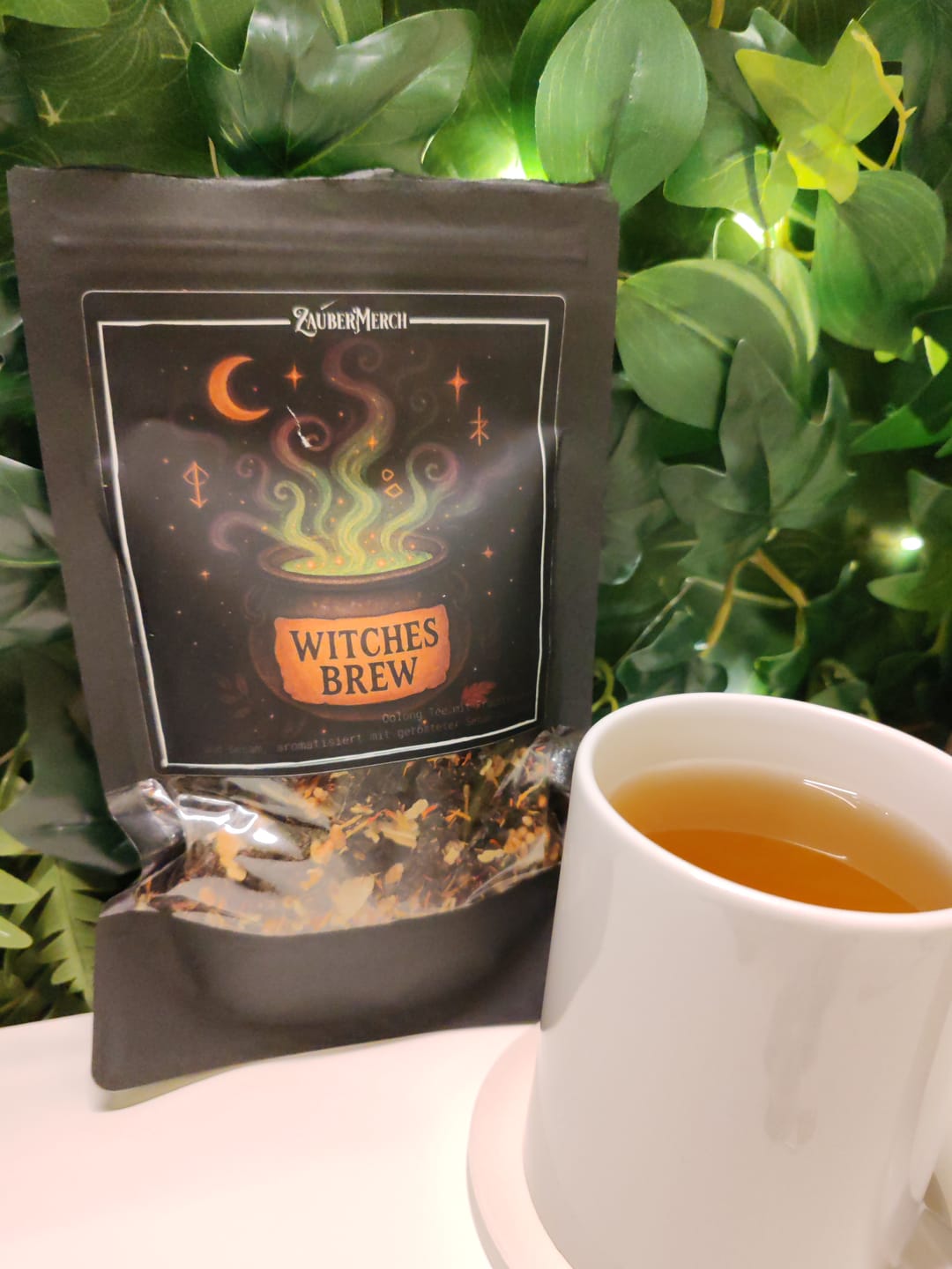 Customer photo review of Witches Brew – Oolong Tee mit geröstetem Sesam | Limitierter Halloween Tee