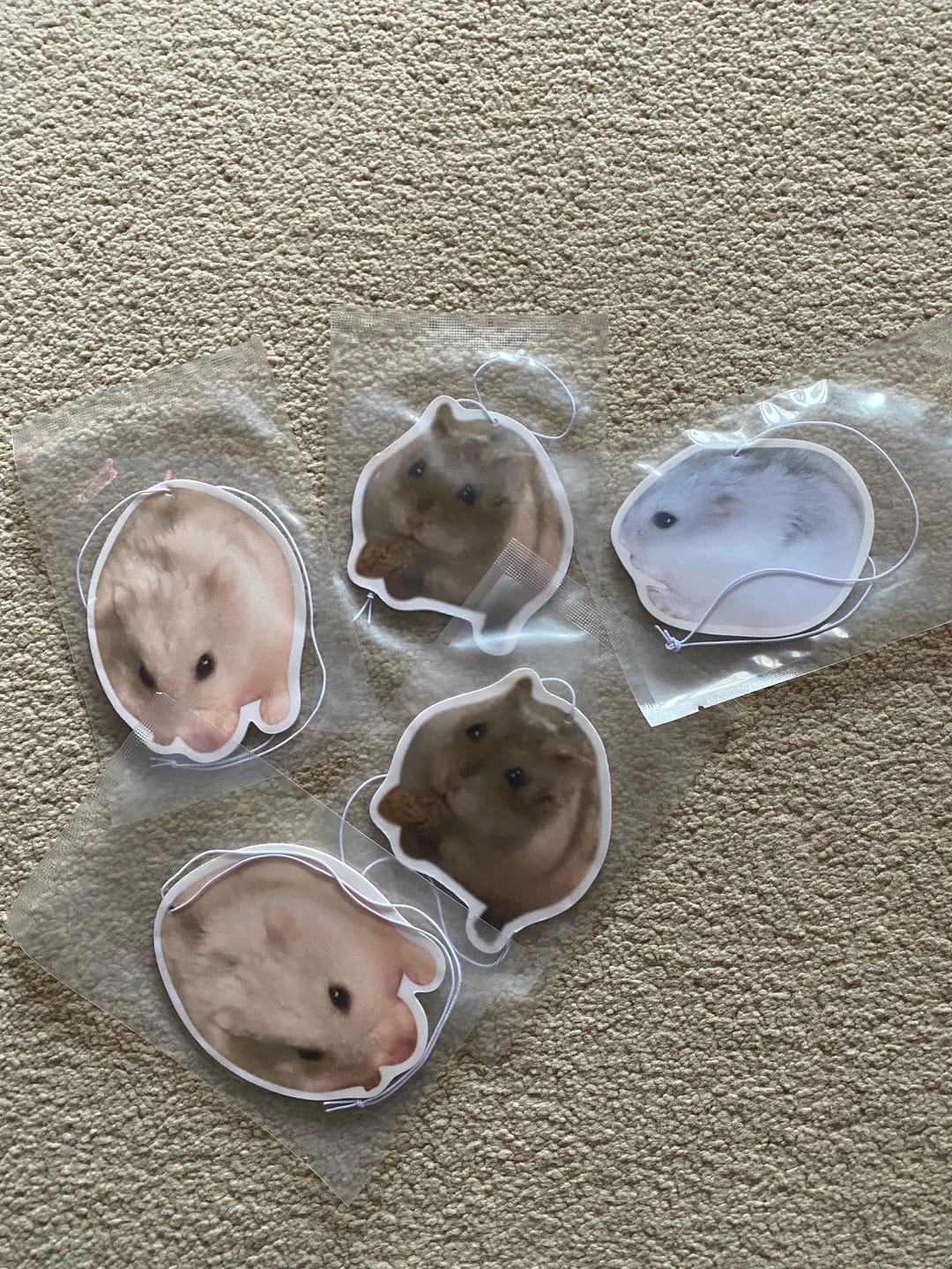 Customer photo review of Personalised Custom Car Air Freshener With Your Photo