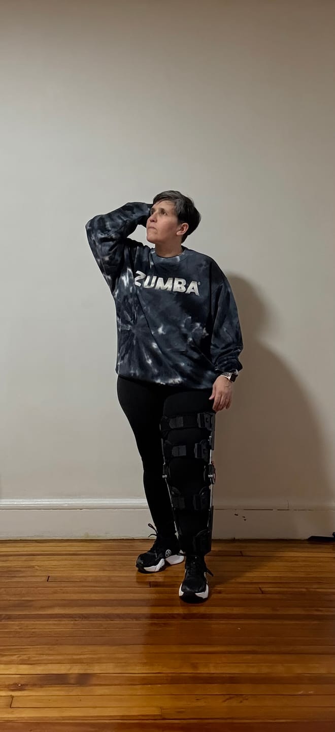 Customer photo review of Zumba Basic Unisex Pullover Sweatshirt