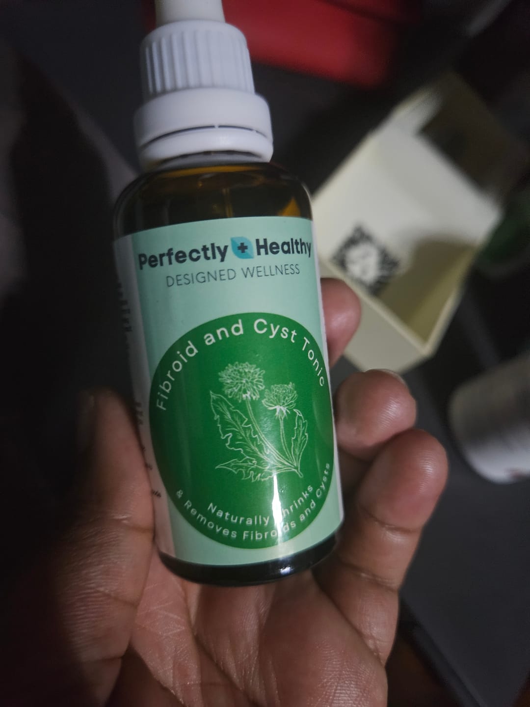 Customer photo review of Female Fibroid & Cyst Tonic