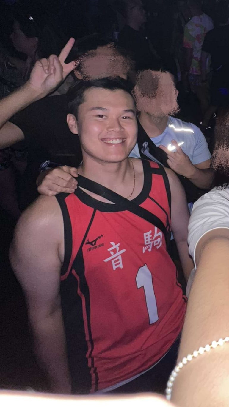 Customer photo review of Personalized Team Nekoma Unisex Tank Tops