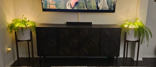 Customer photo review of Aura | Large Round LED Planter