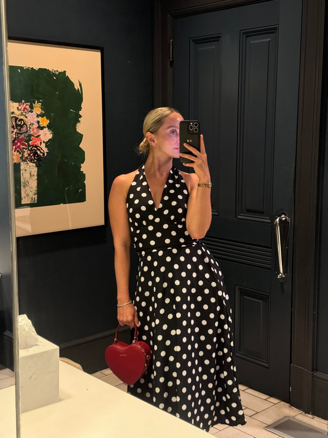 Customer photo review of Anna Heart Bag