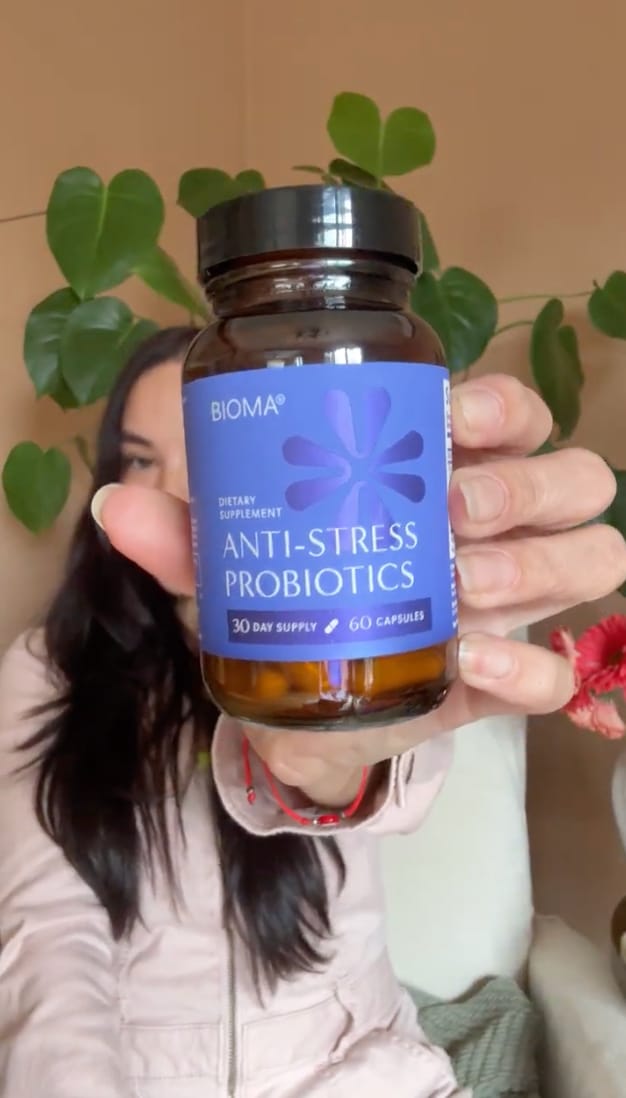Customer photo review of Bioma Anti-Stress Probiotics